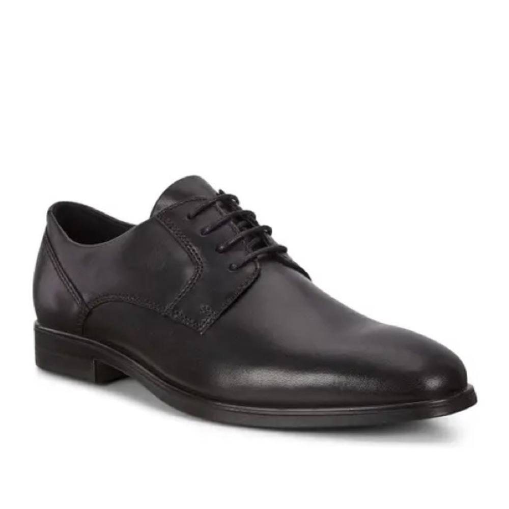 ECCO Metropole Milan Men's Leather Derby Dress Shoes Size 43 us 9.5